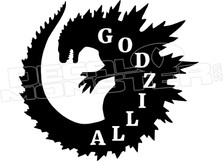 Godzilla 4 Decal Sticker