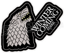 Winter is Coming2 Decal Sticker