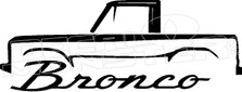 Ford Bronco Vintage 2 Decal Sticker