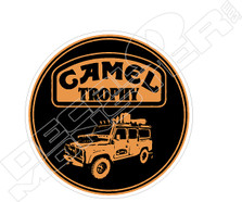 Camel Trophy Smoke Decal Sticker