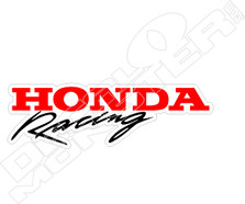 Honda Racing3 Motorcycle Decal Sticker