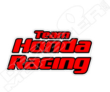 Team Honda Racing2 Motorcycle Decal Sticker