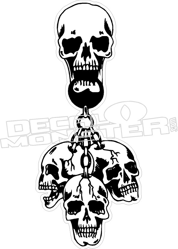 Autocollant sticker voiture moto tuning skull sugar mexicain tatoo