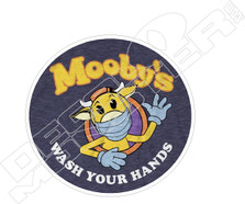 Kevin Smith Mooby's Wash Your Hands Movie Decal Sticker