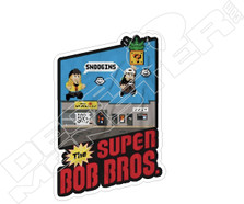 Kevin Smith Super Bob Bros Movie Decal Sticker