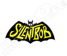 Kevin Smith Silent Bob Bat Symbol Movie Decal Sticker