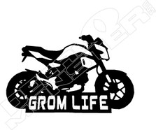 Honda Grom Life Motorcycle Decal Sticker