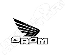 Honda Grom Wing Motorcycle Decal Sticker