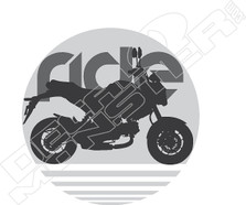 Honda Ride Grom Motorcycle Decal Sticker