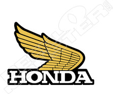 Honda Gold Wing Logo Motorcycle Decal Sticker