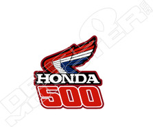 Honda Tri Color Motorcycle Decal Sticker