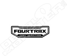 Fourtrax Fuel Injection Decal Sticker