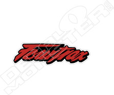 Fourtrax Logo Script ATV Decal Sticker