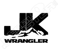 Jeep JK Wrangler Truck Decal Sticker