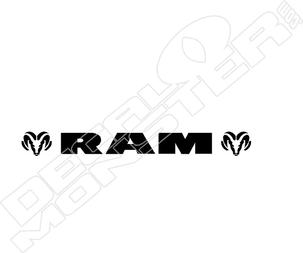 Ram Eyebrow Dodge Truck Decal Sticker - DecalMonster.com