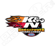 K and N Automotive Decal Sticker
