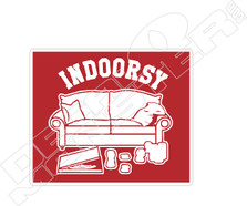  Indoorsy Funny Decal Sticker