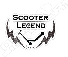 Scooter Legend Decal Sticker
