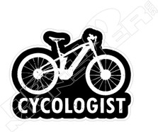 Cycologist Bike Decal Sticker