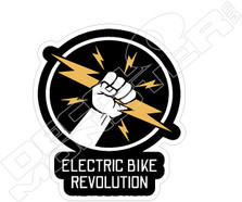 Electric Revolution Bikes Decal Sticker