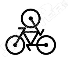 Bike Art Decal Sticker