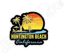 Huntington Beach2 Decal Sticker