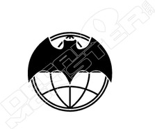 Batman World Headquarters Decal Sticker