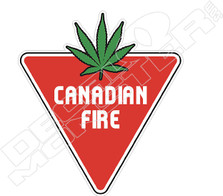 Canadian Fire Weed Decal Sticker
