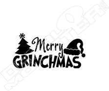 Merry Grinchmas Decal Sticker
