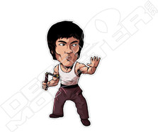 Bruce Lee3 Decal Sticker
