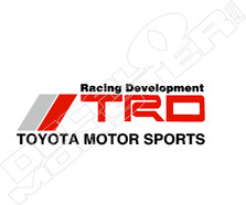 TRD Toyota TRD Motorsports Decal Sticker