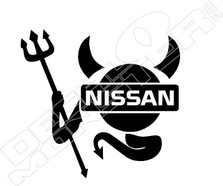 Nissan Devil Dude Decal Sticker