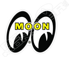 Moon Eyes2 Equipment Car Decal Sticker