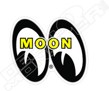 Moon Eyes1 Equipment Car Decal Sticker