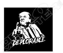 Trump Deplorable Finger Funny Decal Sticker