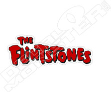 Flintstones Logo Cartoon Decal Sticker