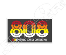 TR-808 Roland Rhythm Composer Nothing Sounds Quite Like An 808 Decal Sticker