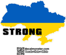 Ukraine Stong  Heroes Do Not Die  Glory To Ukraine Putin Invasion of Ukraine Heroes Decal Sticker Shirt