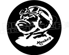 Honda Monkey Z50 Motorcycle Monkey 2 Decal Sticker