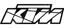 KTM Motorcycle Decal Sticker
