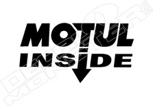 Motul Inside Motorcycle Decal Sticker