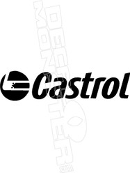 Castrol 2 Motor Oil Decal Sticker
