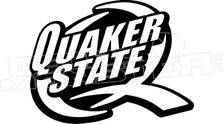 Quaker State Motor Oil Decal Sticker