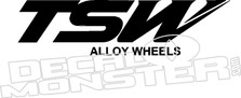 TSW Alloy Wheels Decal Sticker