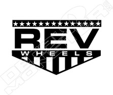 REV Wheels Decal Sticker