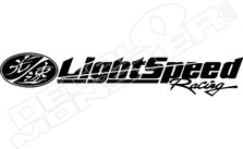 Light Speed Racing Decal Sticker