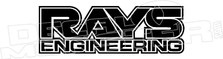 Rays Engineering Decal Sticker