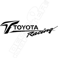 Toyota Racing Decal Sticker