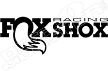 Fox Racing Shox Decal Sticker
