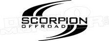 Scorpion Off Road Decal Sticker